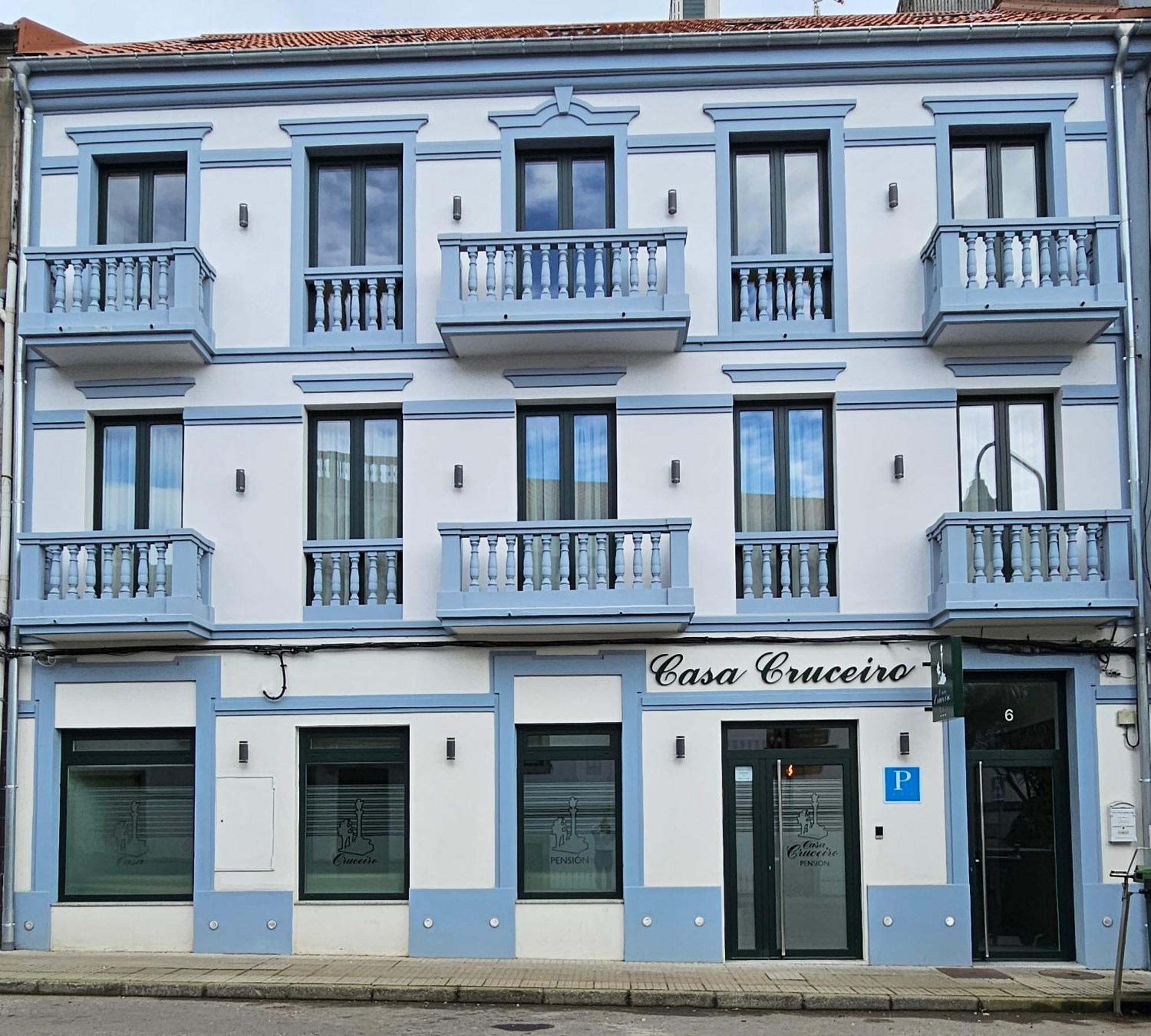 Pension Casa Cruceiro Arzúa Esterno foto